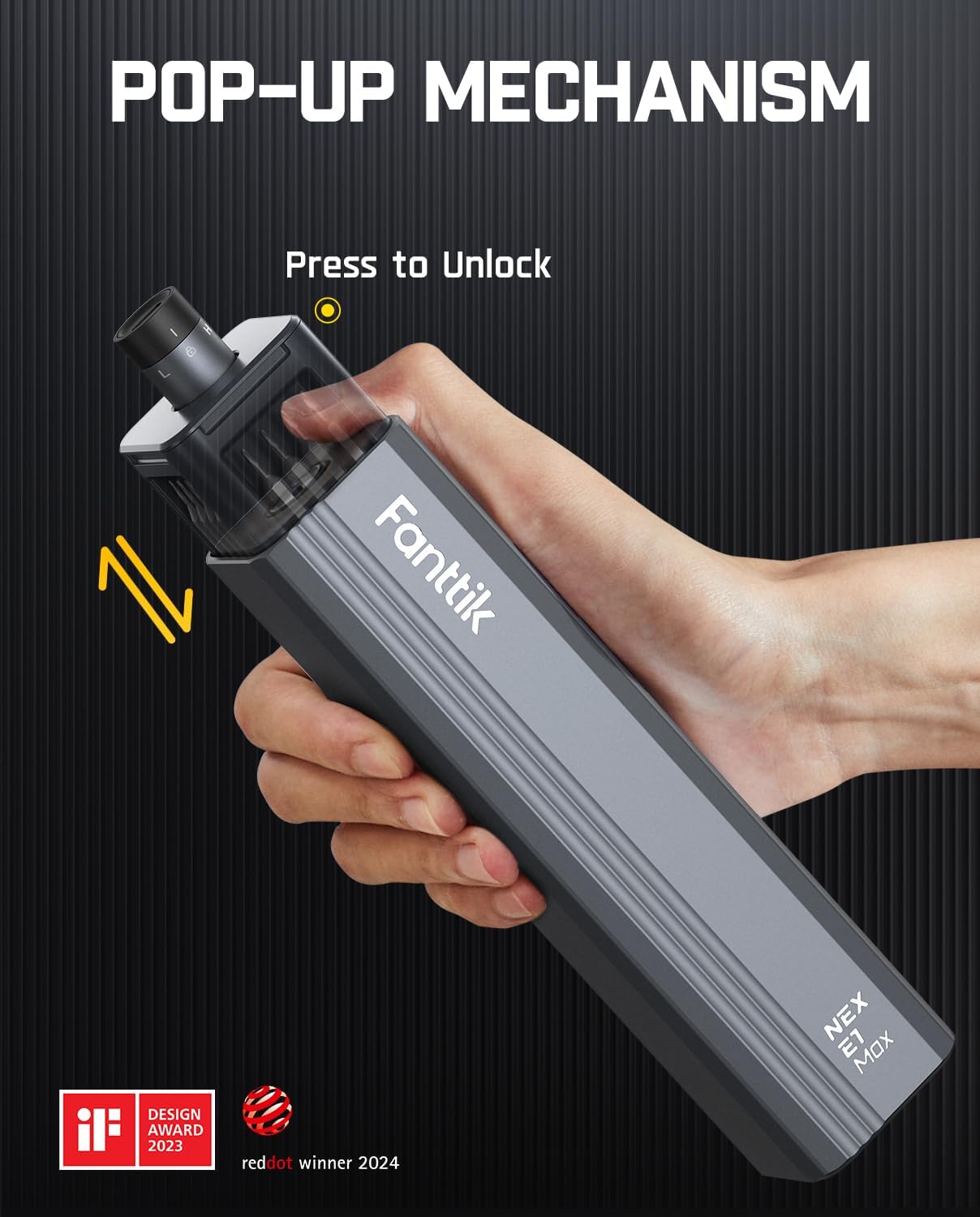 E1 Max Electric Screwdriver, Mini Precision Screwdriver Set, 50 Magnetic Bits, Magnetic Storage, 5/32‘’Hex, Repair Tool Kit for Electronics Phone Camera Laptop Watch for Dad